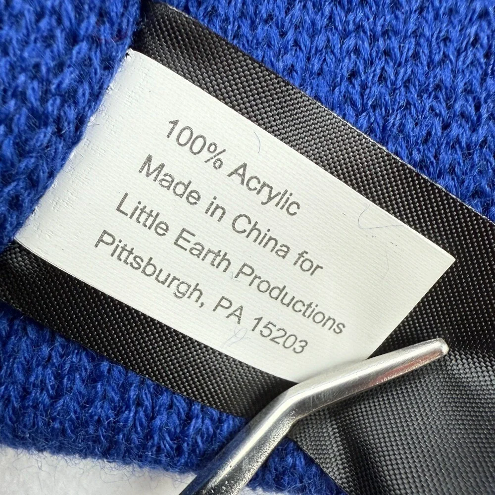 NY Giants Scarf & Gloves Set Adult Winter Knit‎ Football Fan Gift NWT